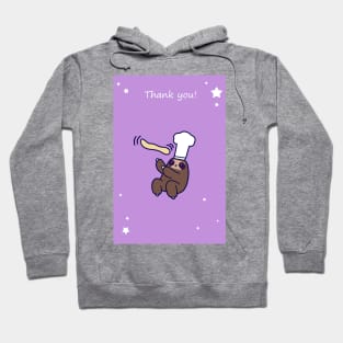 Thank You - Baker Sloth Hoodie